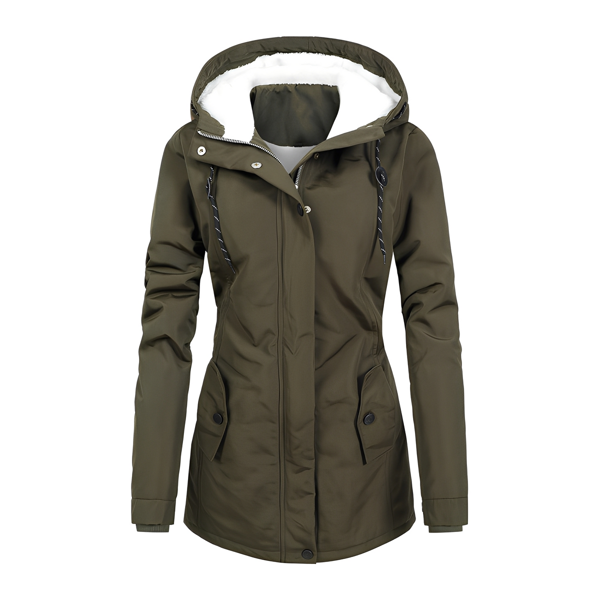 Hilary - Chaqueta con capucha elegante y cómoda