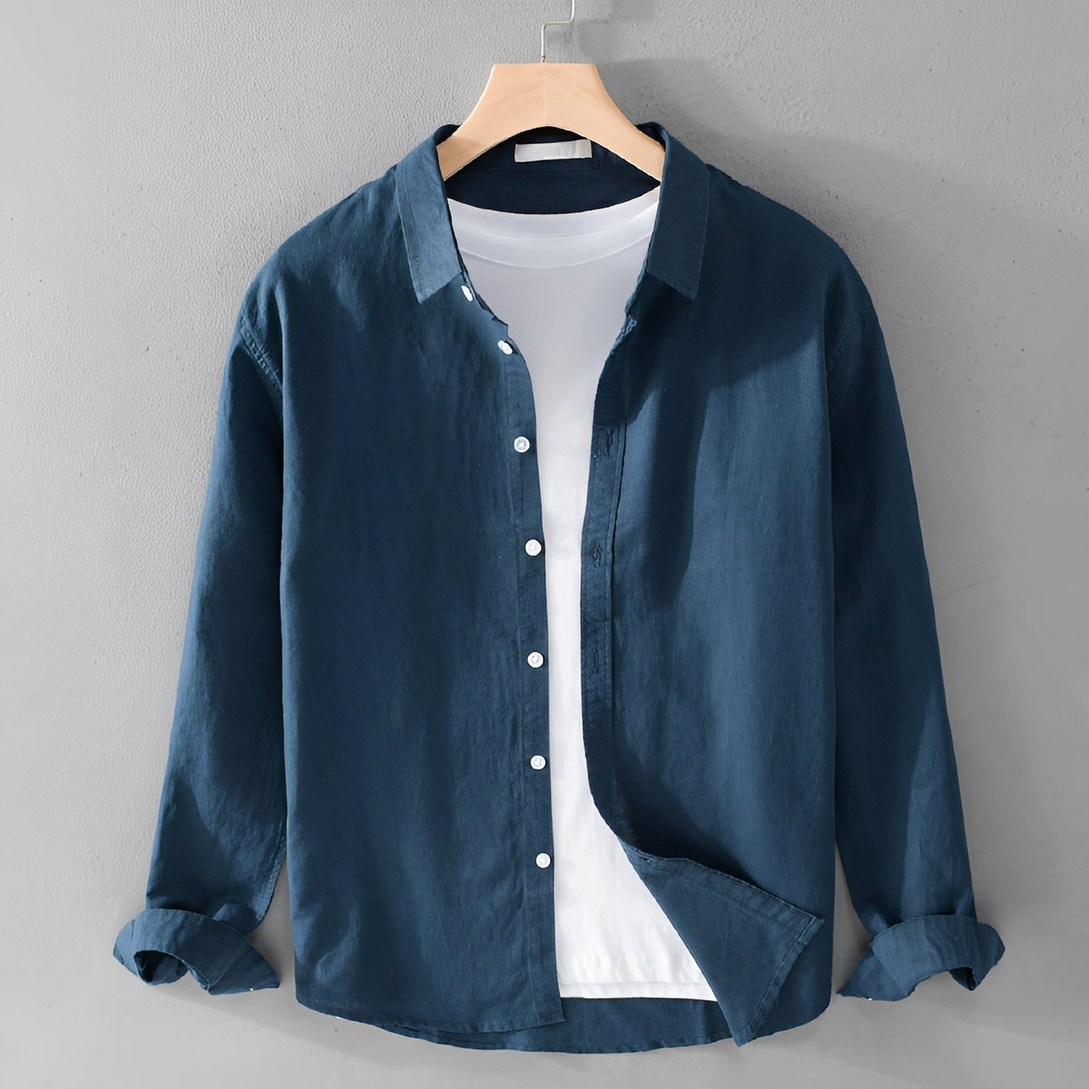 Rupert - Camisa Cómoda de Manga Larga