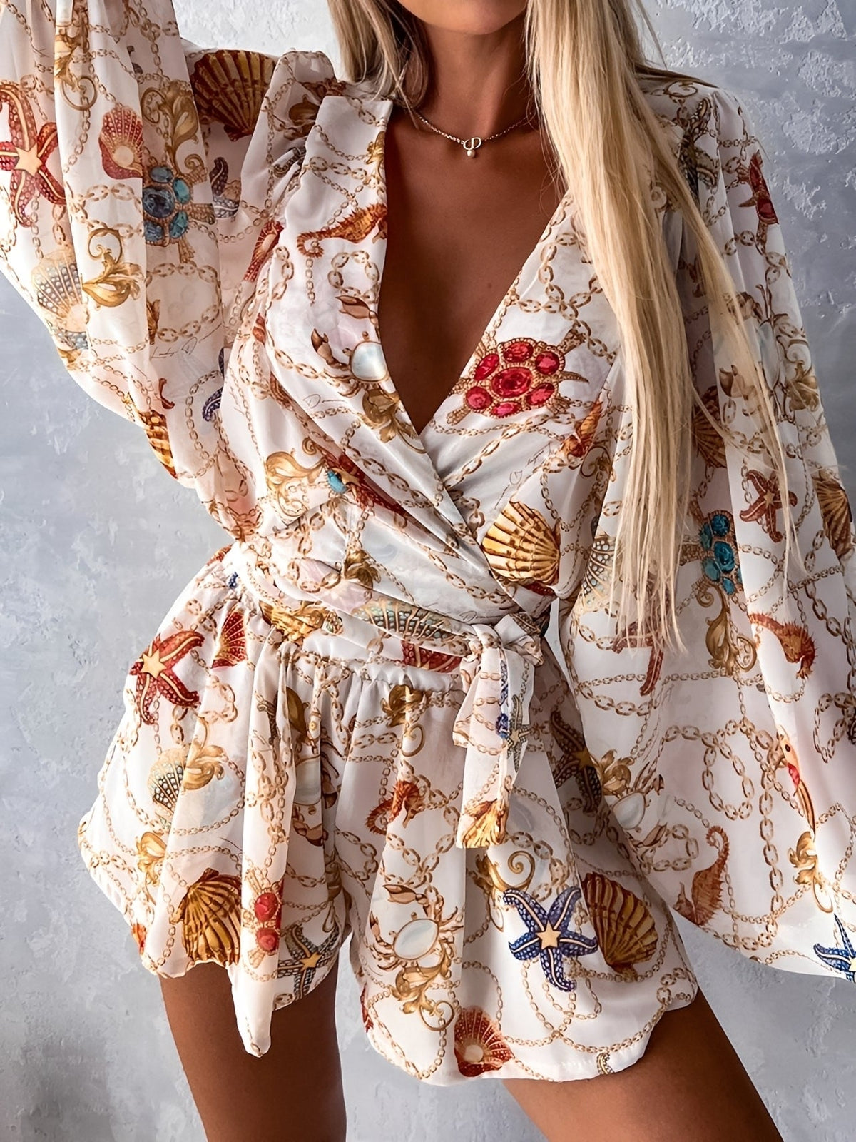 Marianne - Romper de Manga Larga