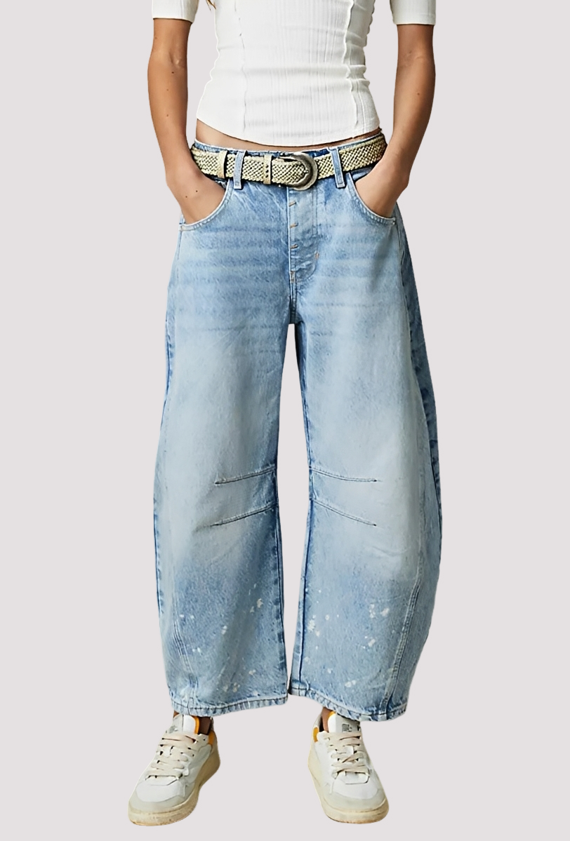 Kendra - Pantalones Elegantes de Pierna Ancha