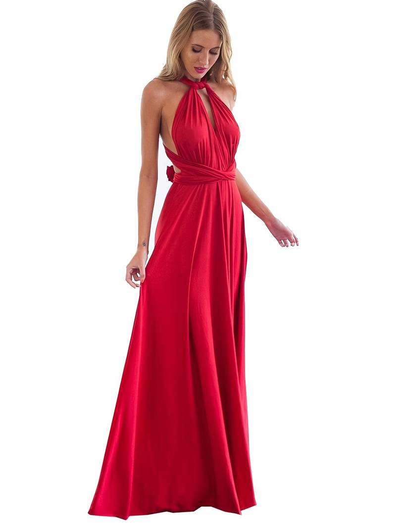 Serene - Un vestido maxi versátil que se puede transformar