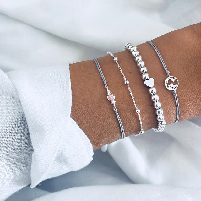 Alora – conjunto elegante de pulseras lima