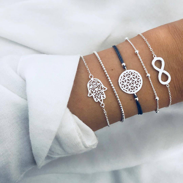 Alora – conjunto elegante de pulseras lima