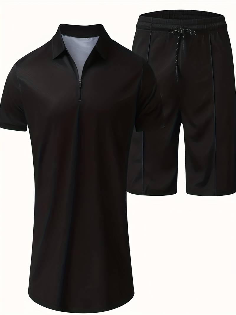 Theodore - Conjunto de 2 piezas para hombres, confort casual