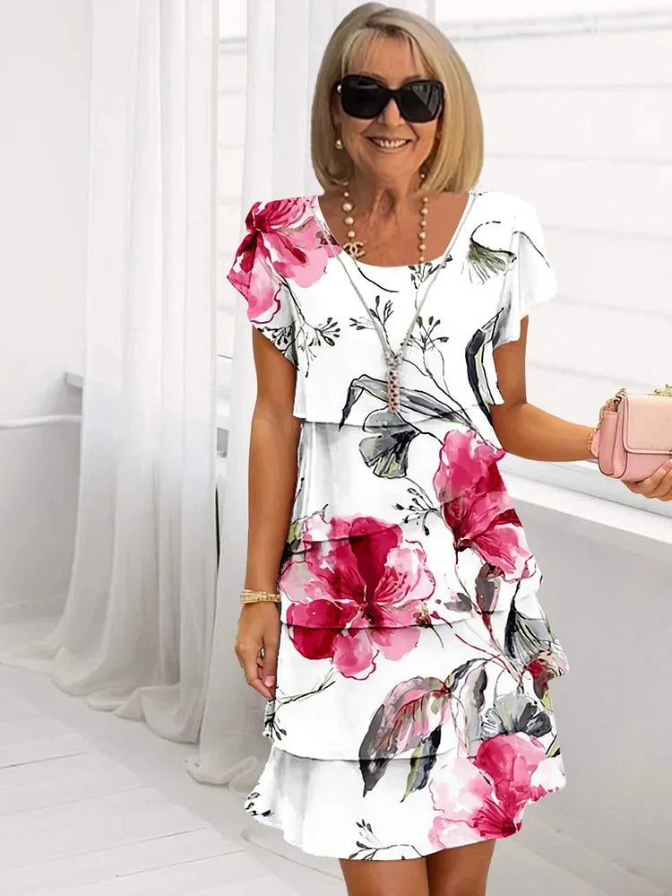 Mia- Vestido de verano floral para mujer