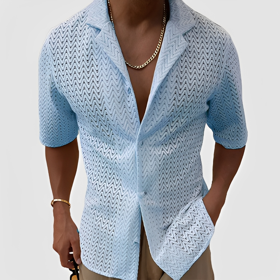 Bernie - Camisa de verano transpirable para hombre