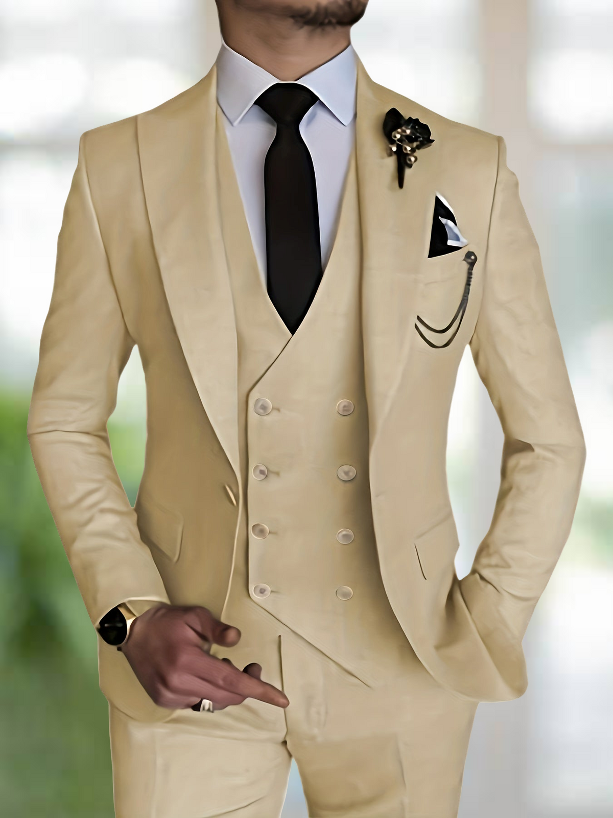 Orson – Traje Slim Fit de 3 Piezas para Hombres