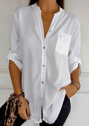 Xanthe - Top de Lentejuelas Elegante