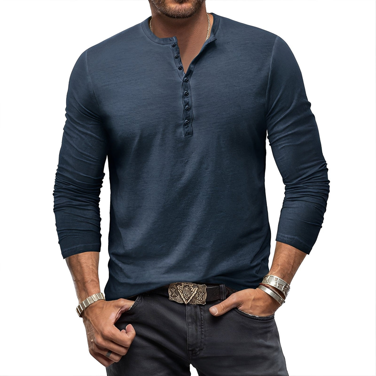 Ronan – Camisa para hombre – Clásica y cómoda