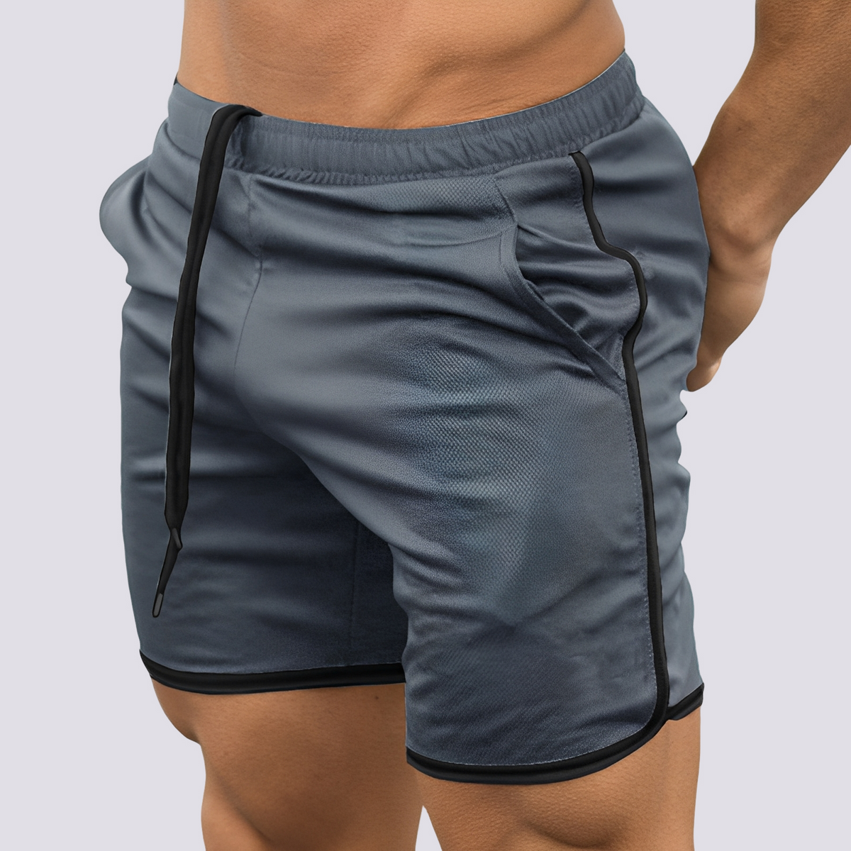 Marco - Pantalones cortos deportivos elegantes, de secado rápido para hombres