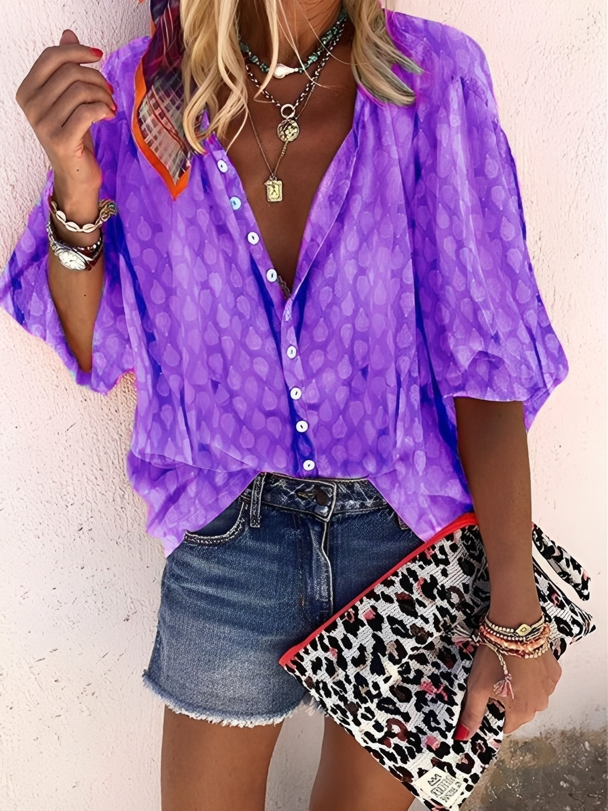 Jesse – Blusa para mujer – Casual y holgada