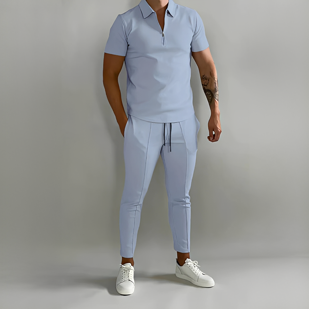 Junton - Conjunto de verano a la moda para hombre