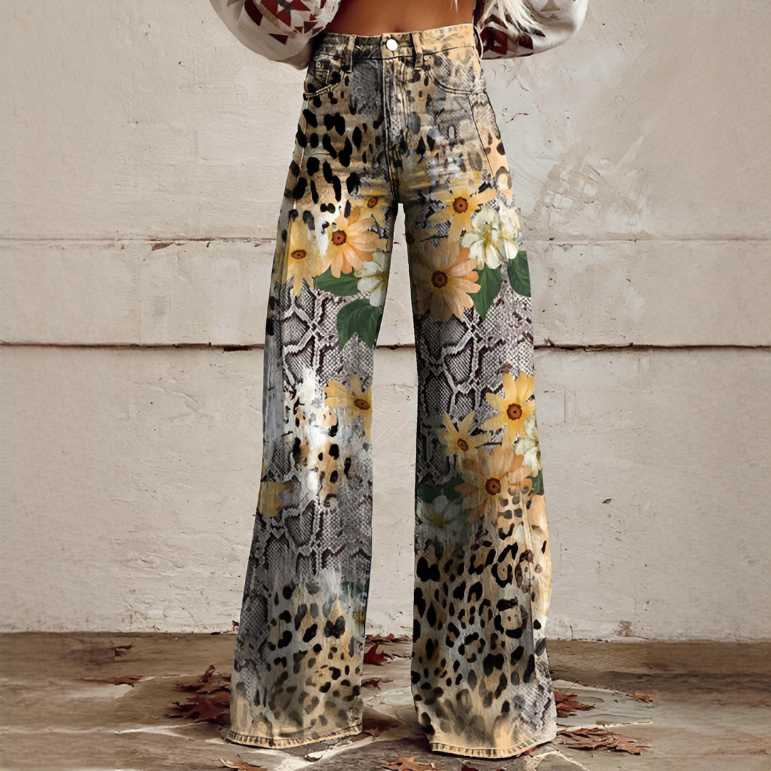 Shannon - Pantalones Anchos y Sofisticados