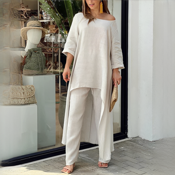 Shantelle - Conjunto dos piezas casual para mujer