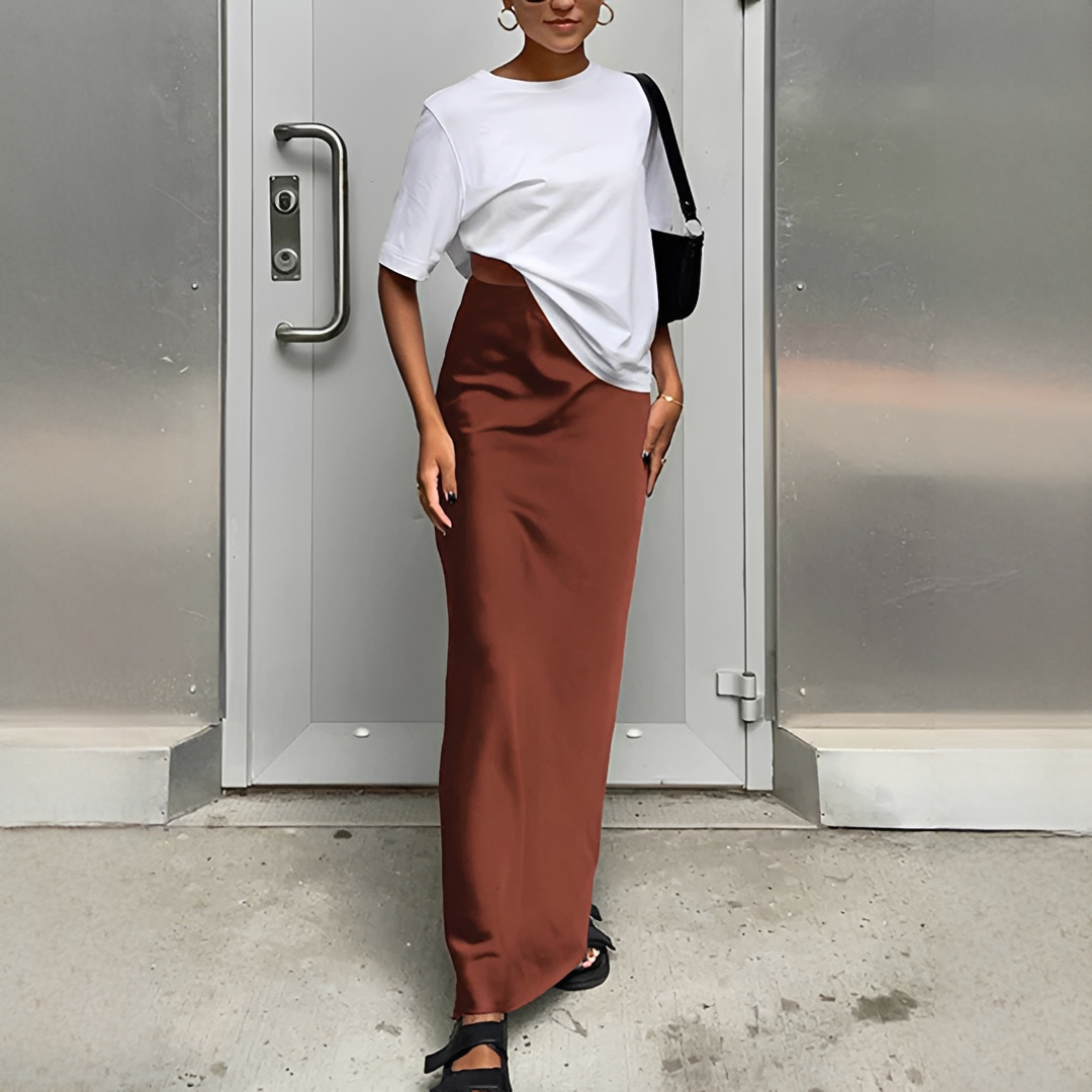 Malou - Falda maxi funcional