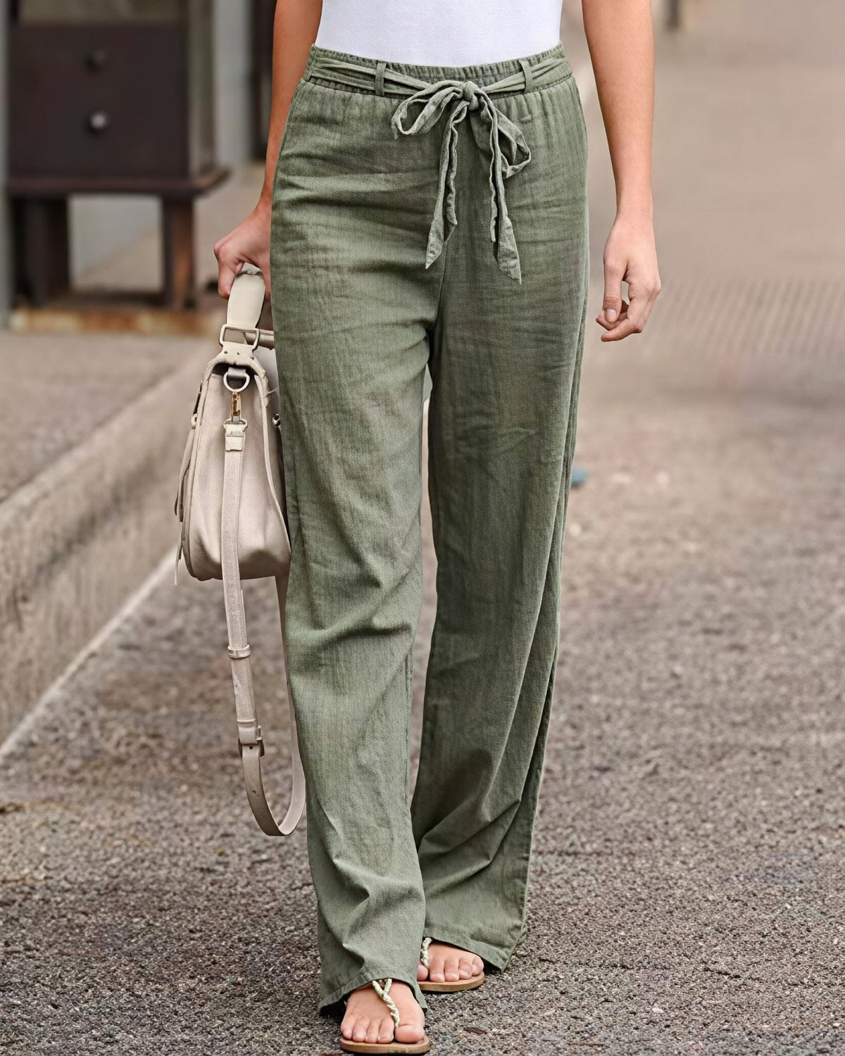 Sarah - Pantalones cómodos con corte holgado