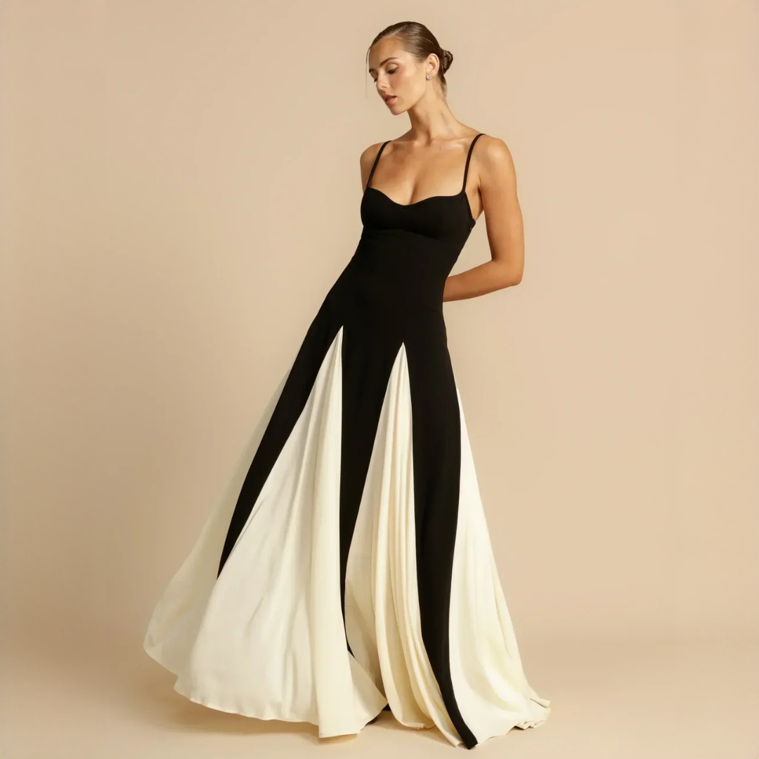 Roxanne - Vestido Maxi de Moda