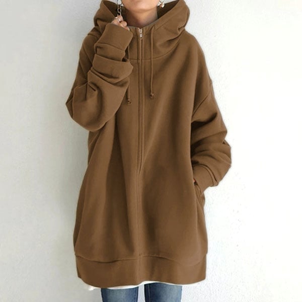 Charyy - Felpa con Zip a Medida para Confort Elegante
