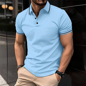 Frank - Camisa Polo con Solapa Elegante