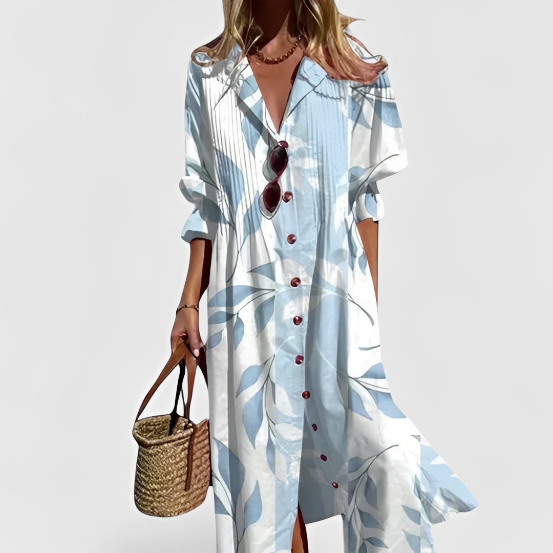 Millie - Vestido midi floral estiloso