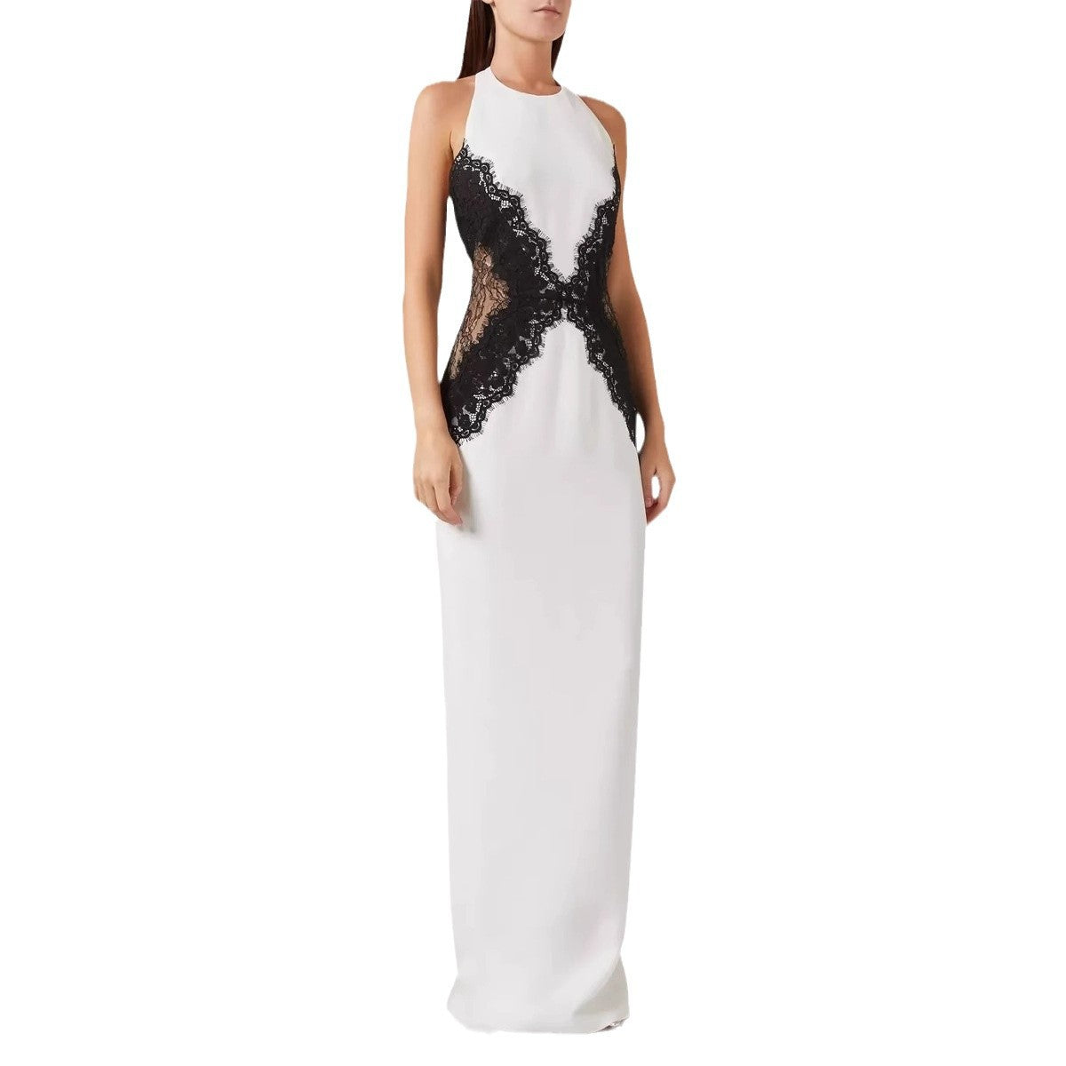 Kathryn - Vestido Maxi Halter Elegante
