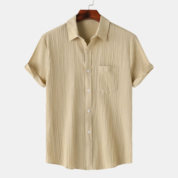 Jakub - Camisa Casual de Manga Corta