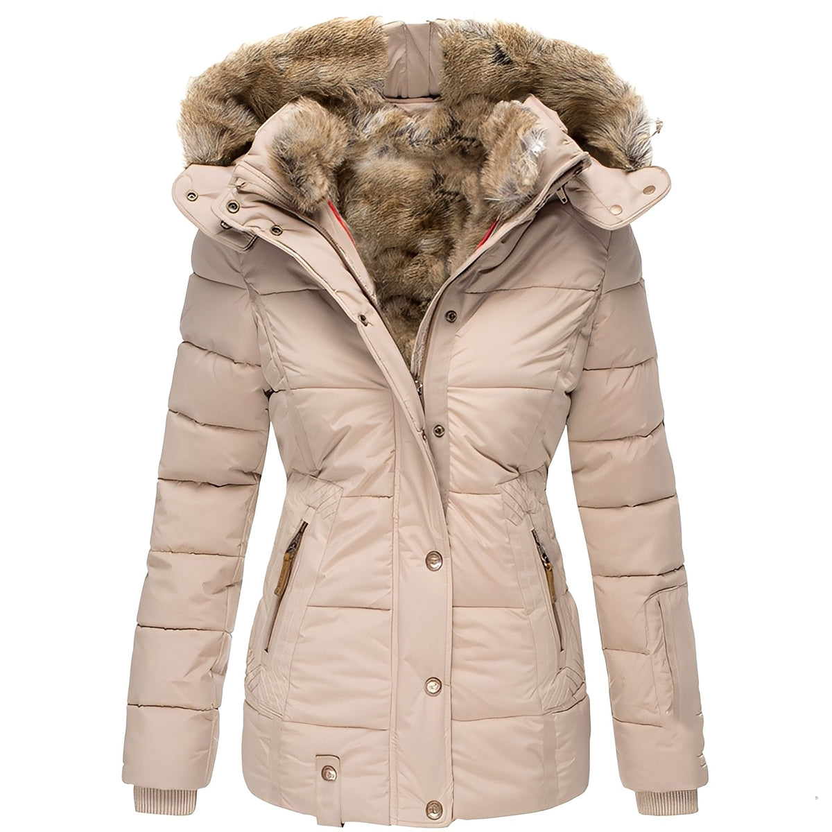 Romilly - Chaqueta moderna y abrigada con capucha