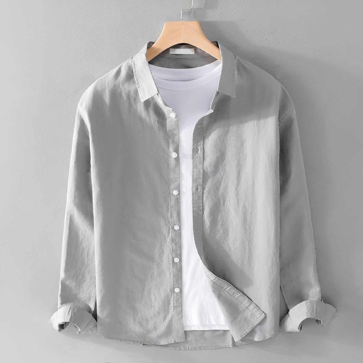 Rupert - Camisa Cómoda de Manga Larga