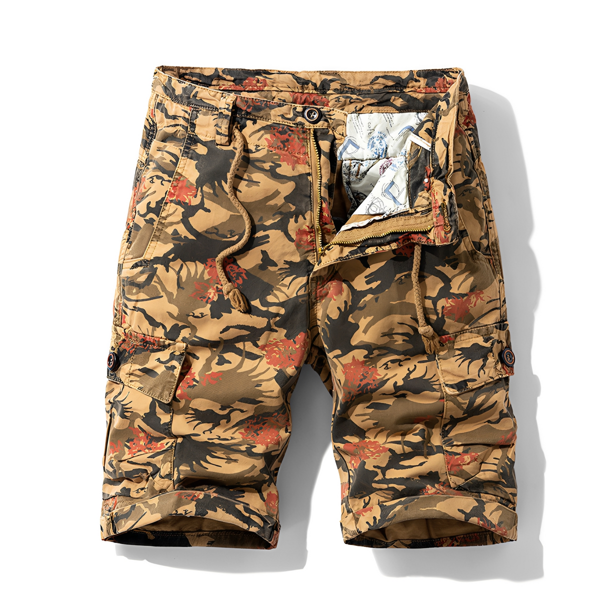 Steve - Pantalones Cortos Cargo Holgados