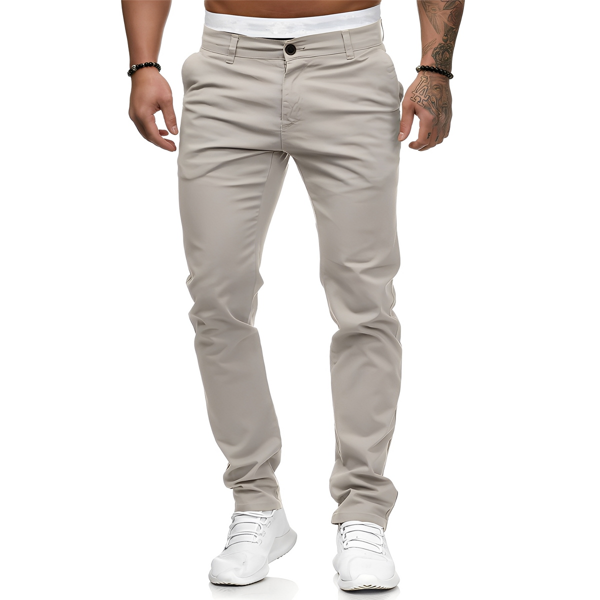 Colby - Pantalones confortables de corte ajustado