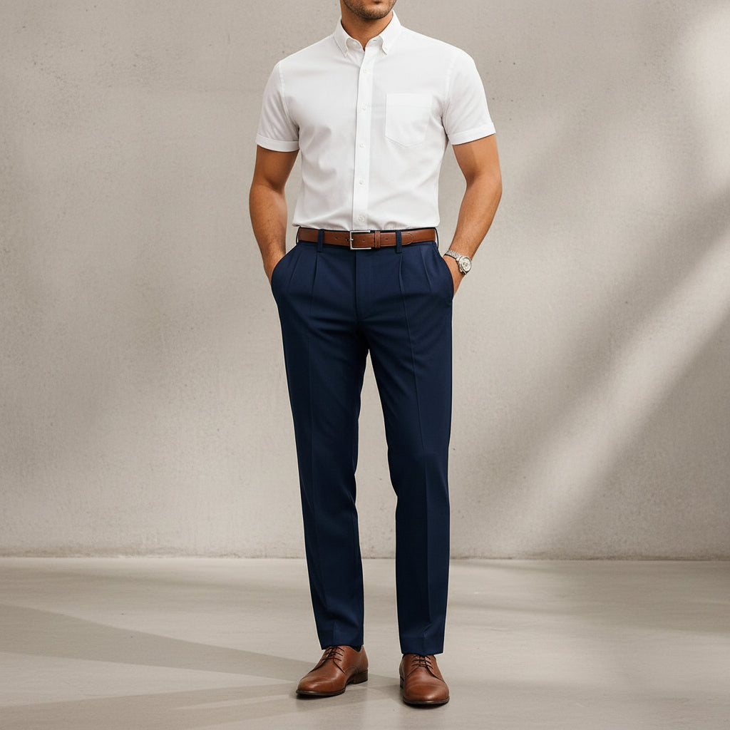 Brandon - Pantalones Rectos Formales