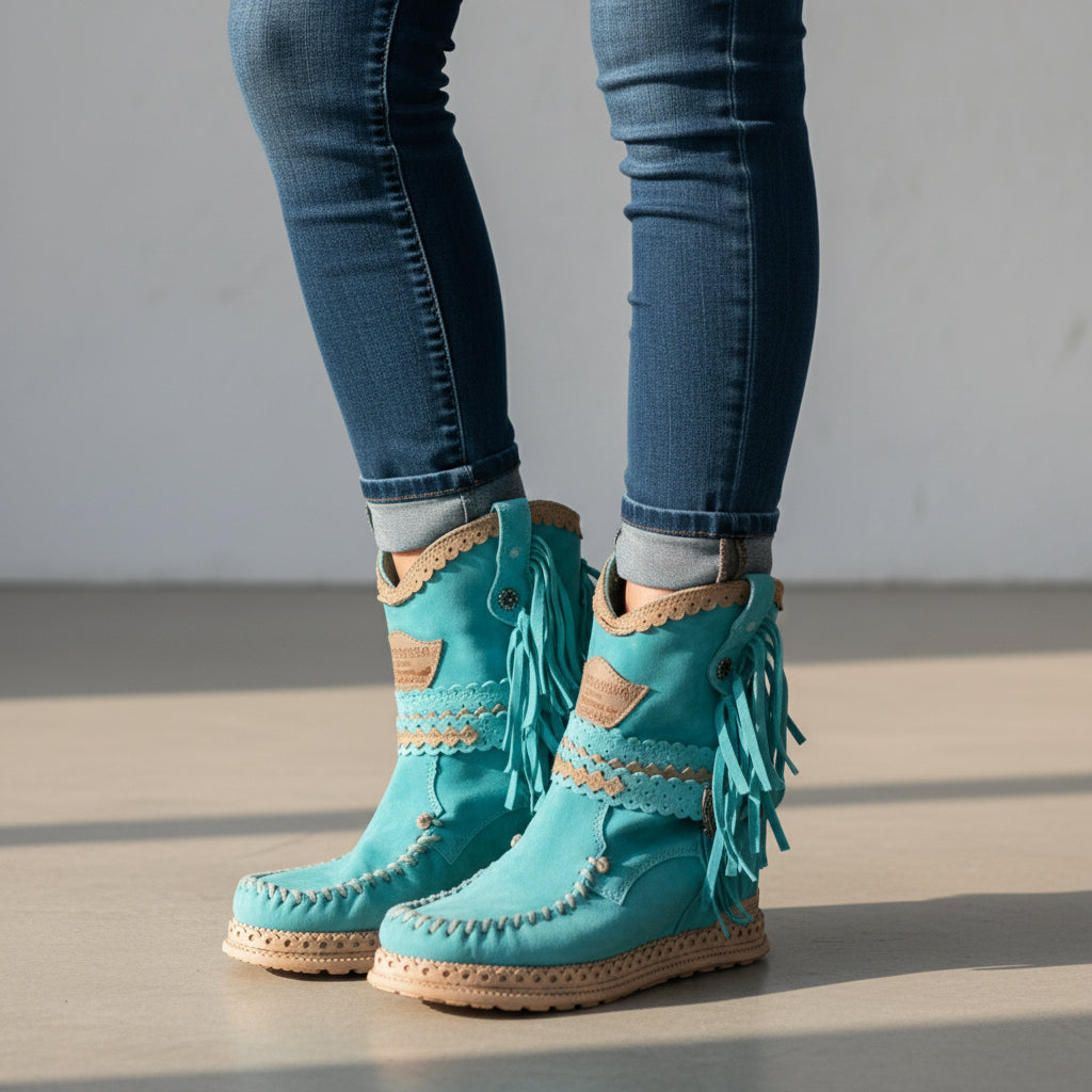 Brianna - Botines Boho Estilosos