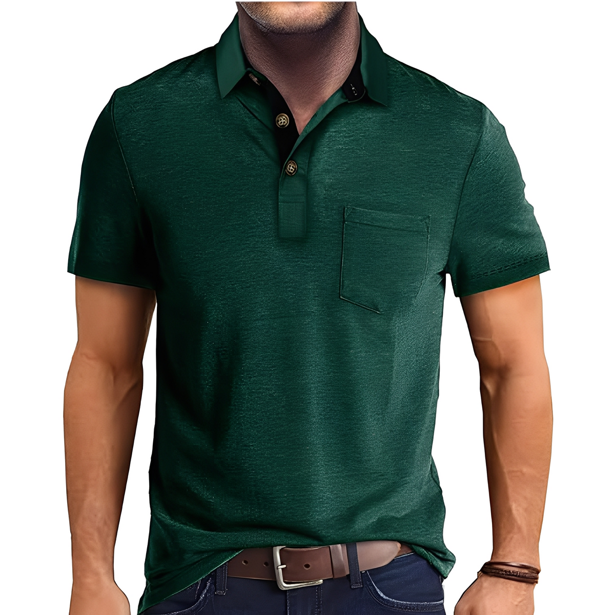 Abner - Polo con diseño clásico