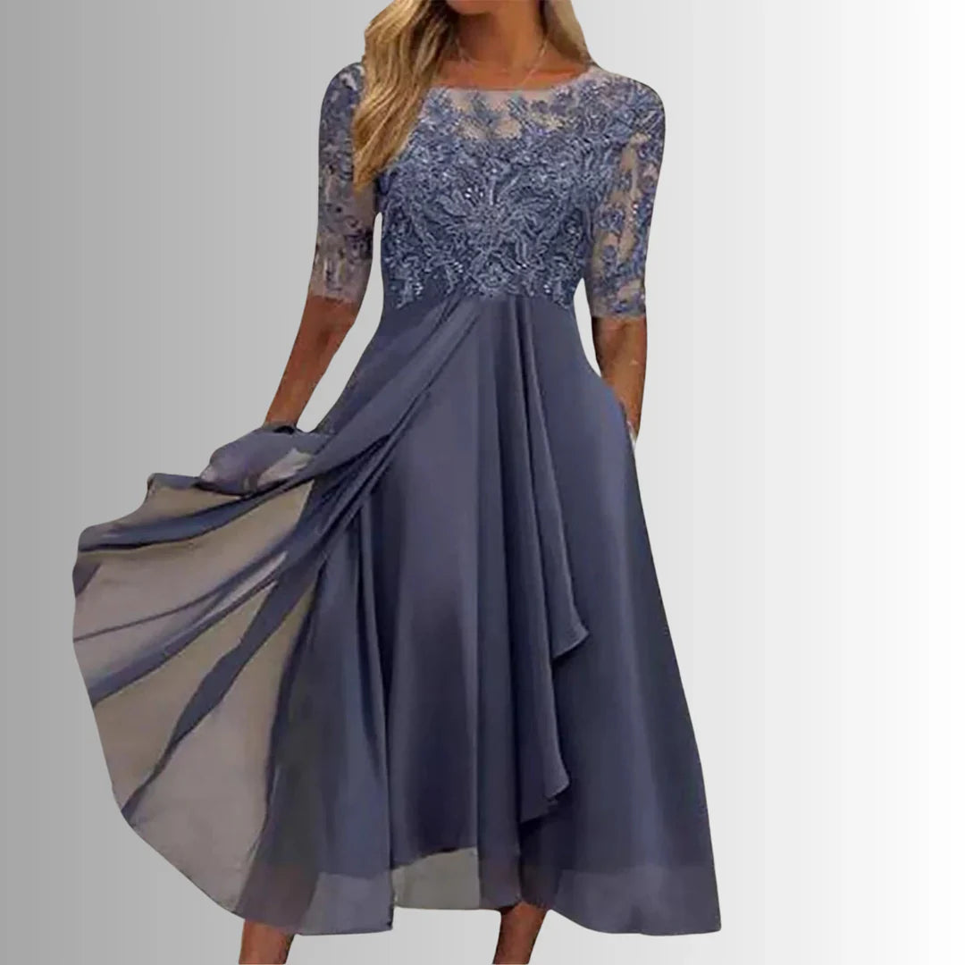 Rhonda- Elegante vestido de encaje para damas