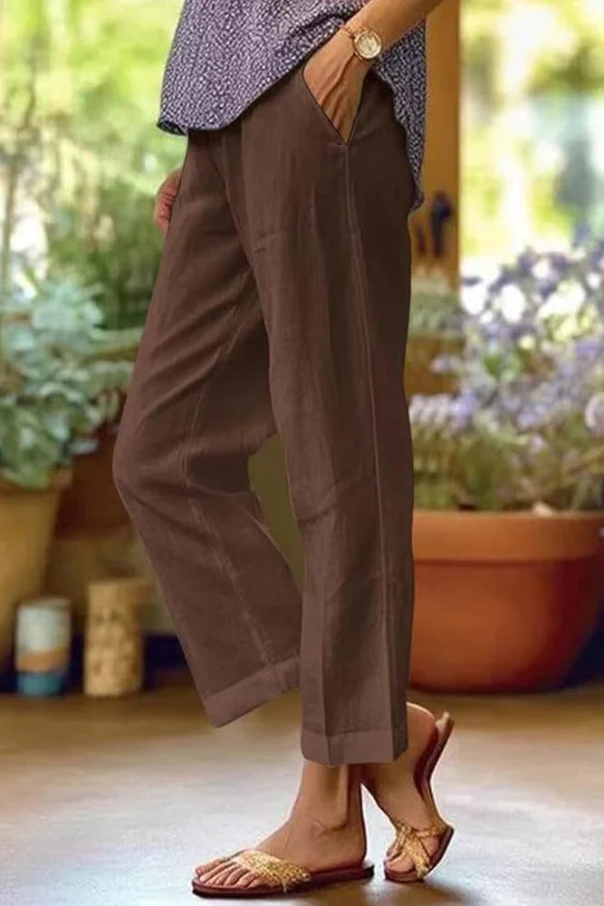 Rita- Pantalones de verano cómodos para damas