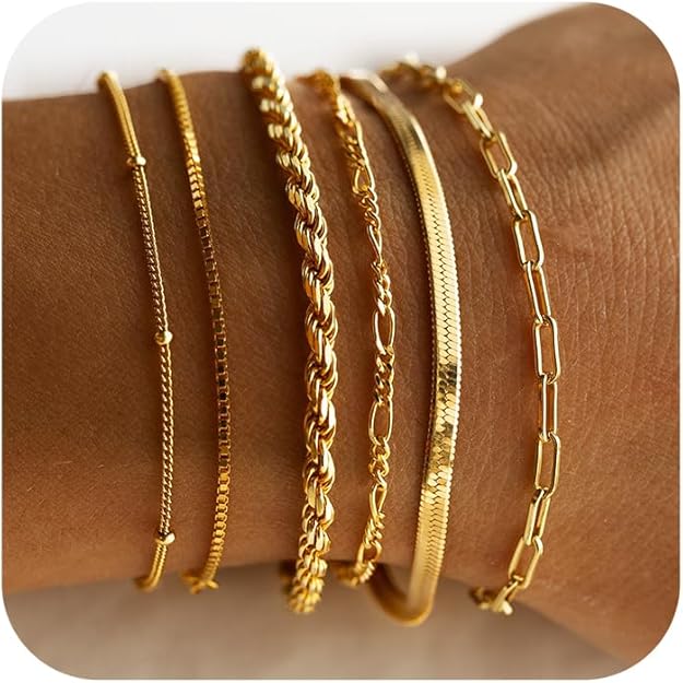 Vernetta – Juego de pulseras elegantes