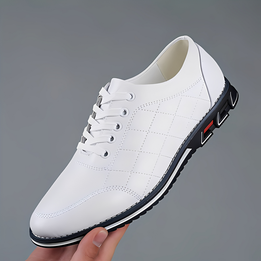 Edvin - Zapatos de hombre con cordones, casuales y a la moda