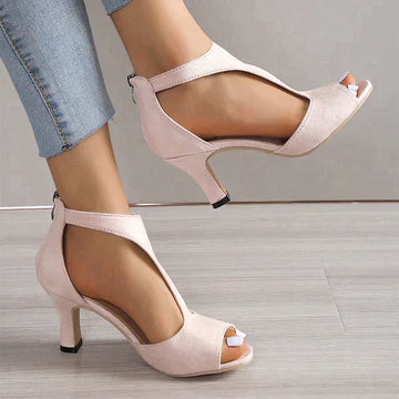 Keira - Sandalias de tacón cómodas con soporte