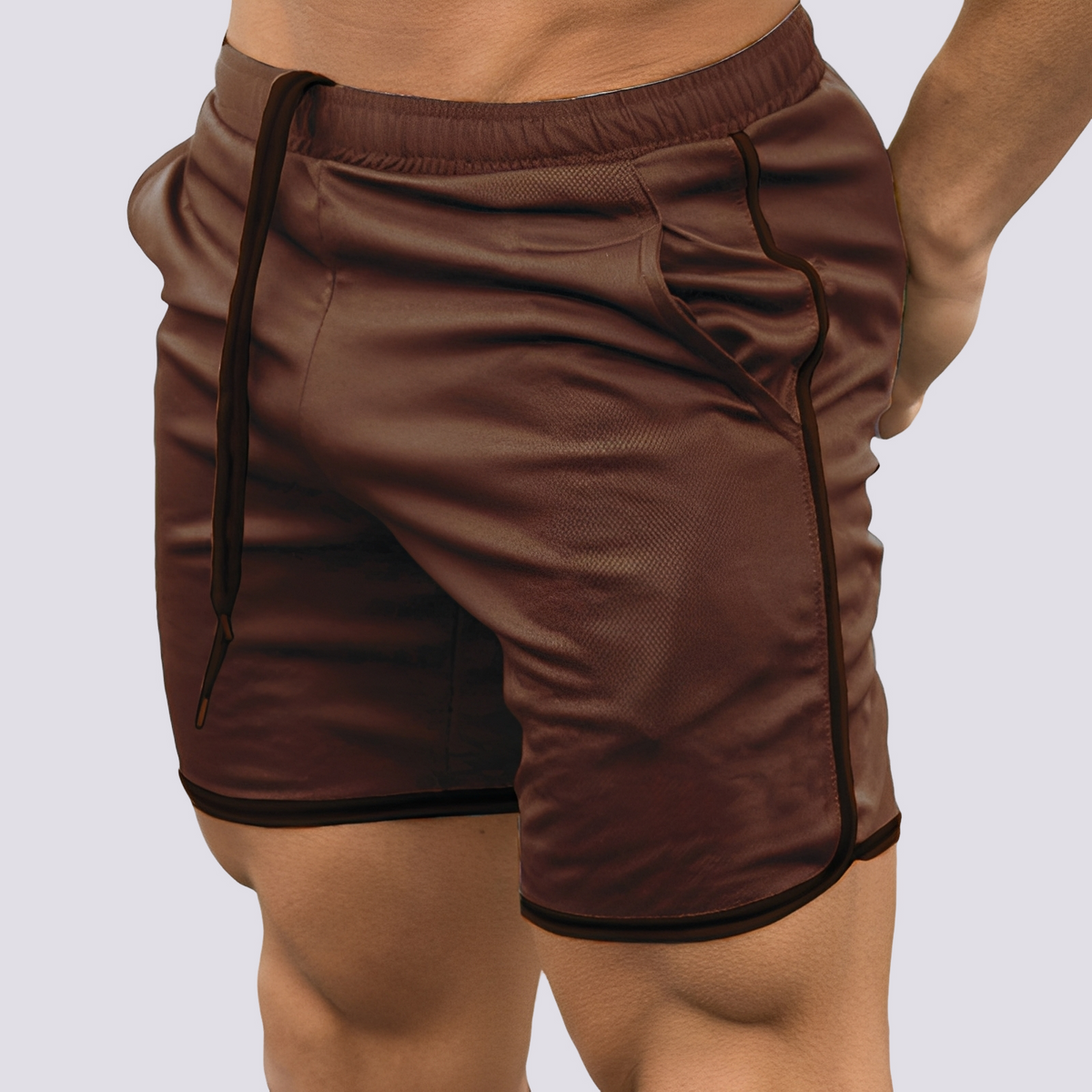 Marco - Pantalones cortos deportivos elegantes, de secado rápido para hombres