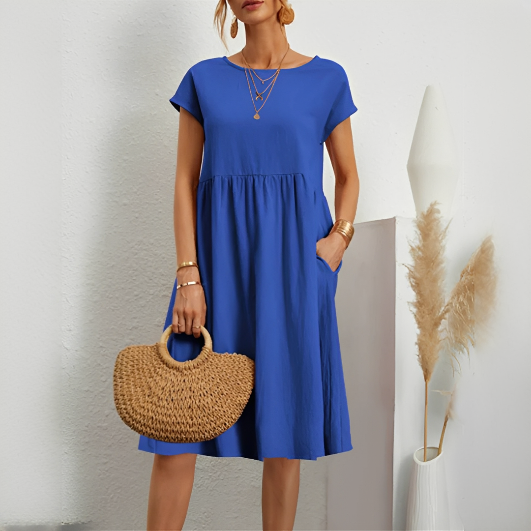 Evalyn - Vestido Midi Sofisticado