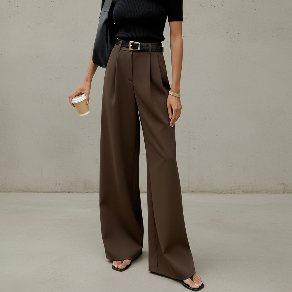 Blaine - Pantalones anchos y estilosos