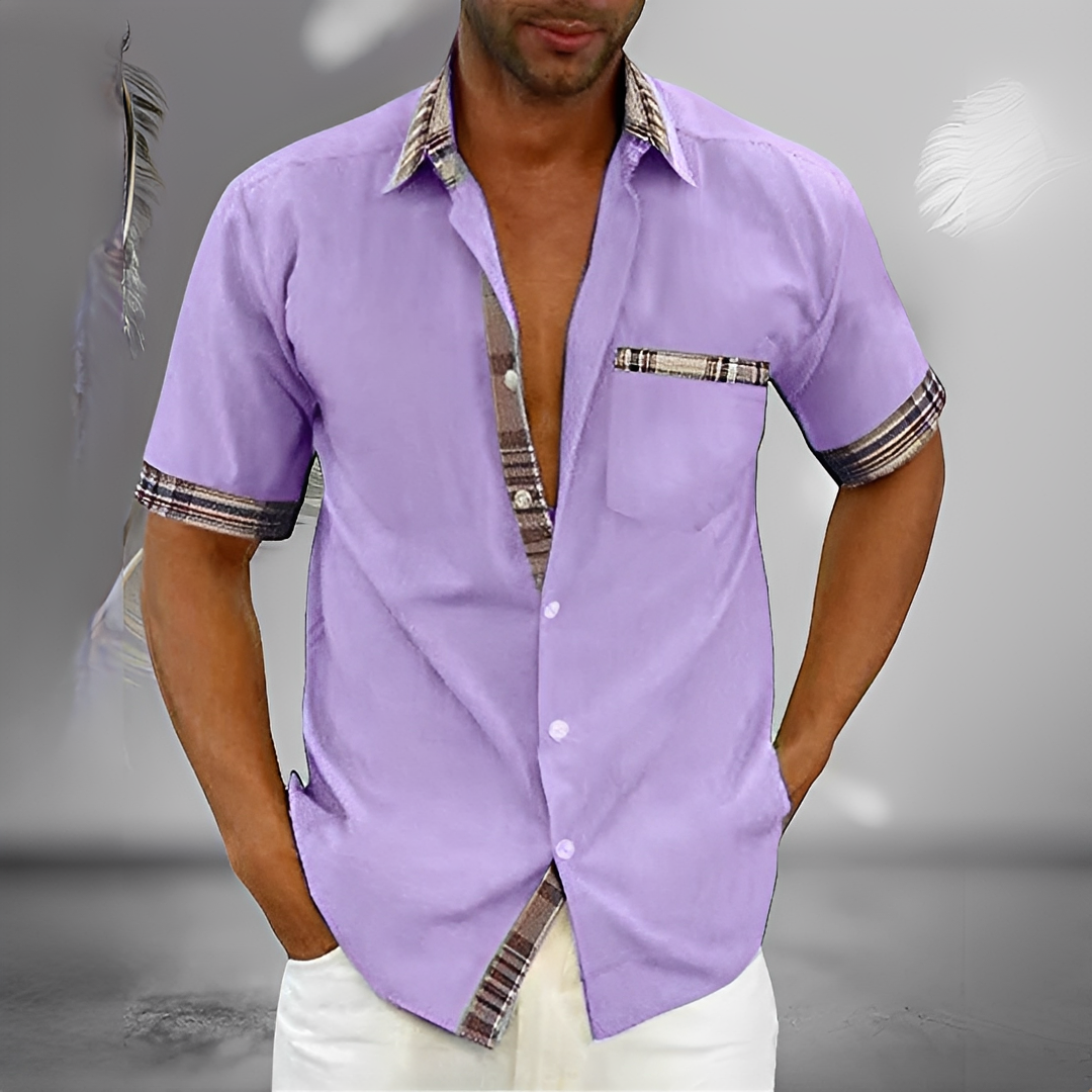 Henrick - Una camisa de verano elegante y confortable para hombre