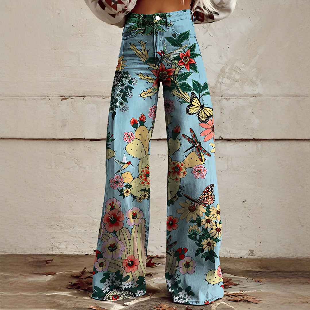Shannon - Pantalones Anchos y Sofisticados
