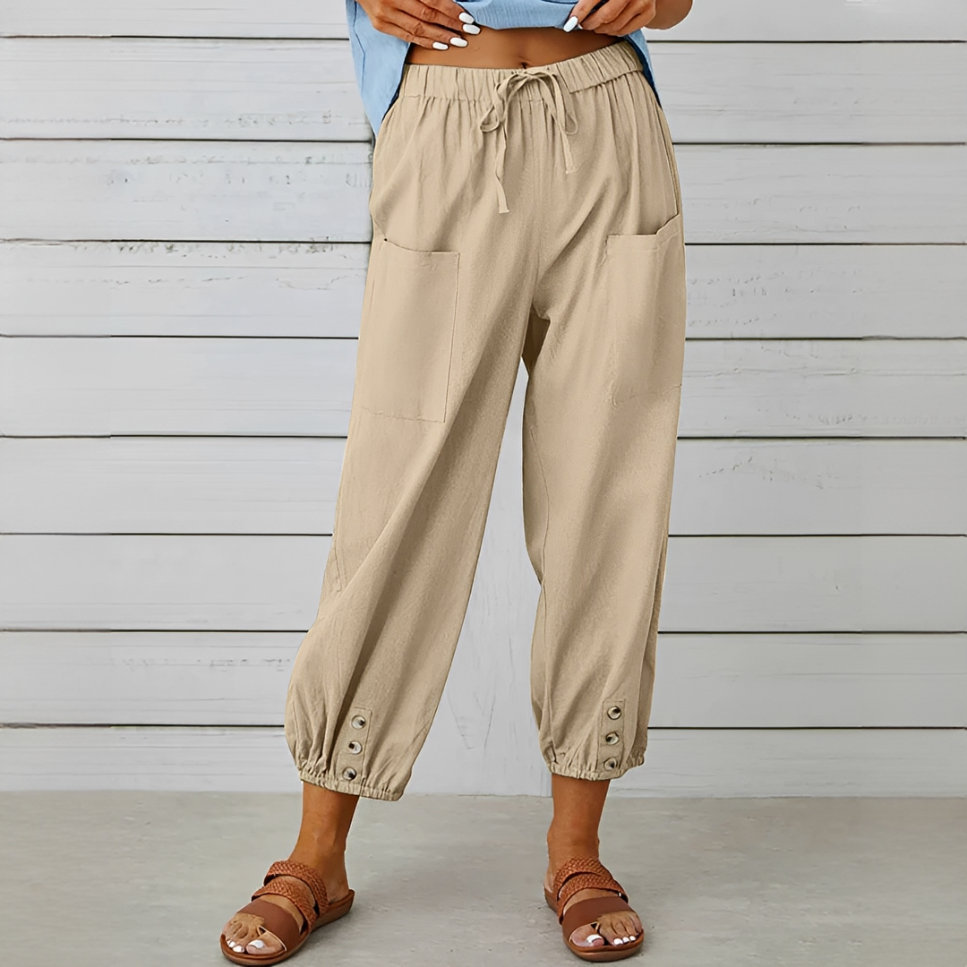 Scarlett - Pantalones Ajustables con Cordón
