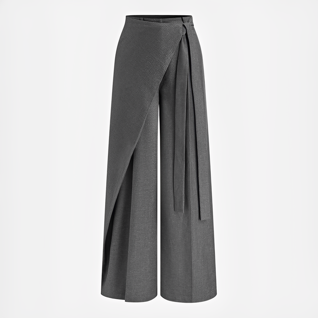 Leilani - Pantalones anchos asimétricos