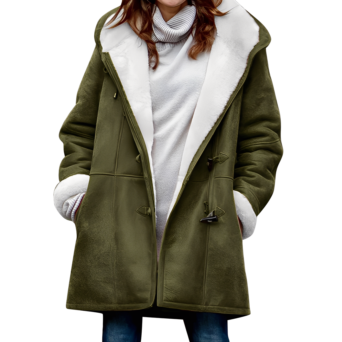 Madilyn - Chaqueta casual y cálida con capucha