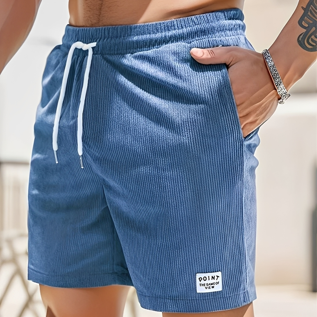 Devonto - Bañadores de verano con rayas cómodas para hombres