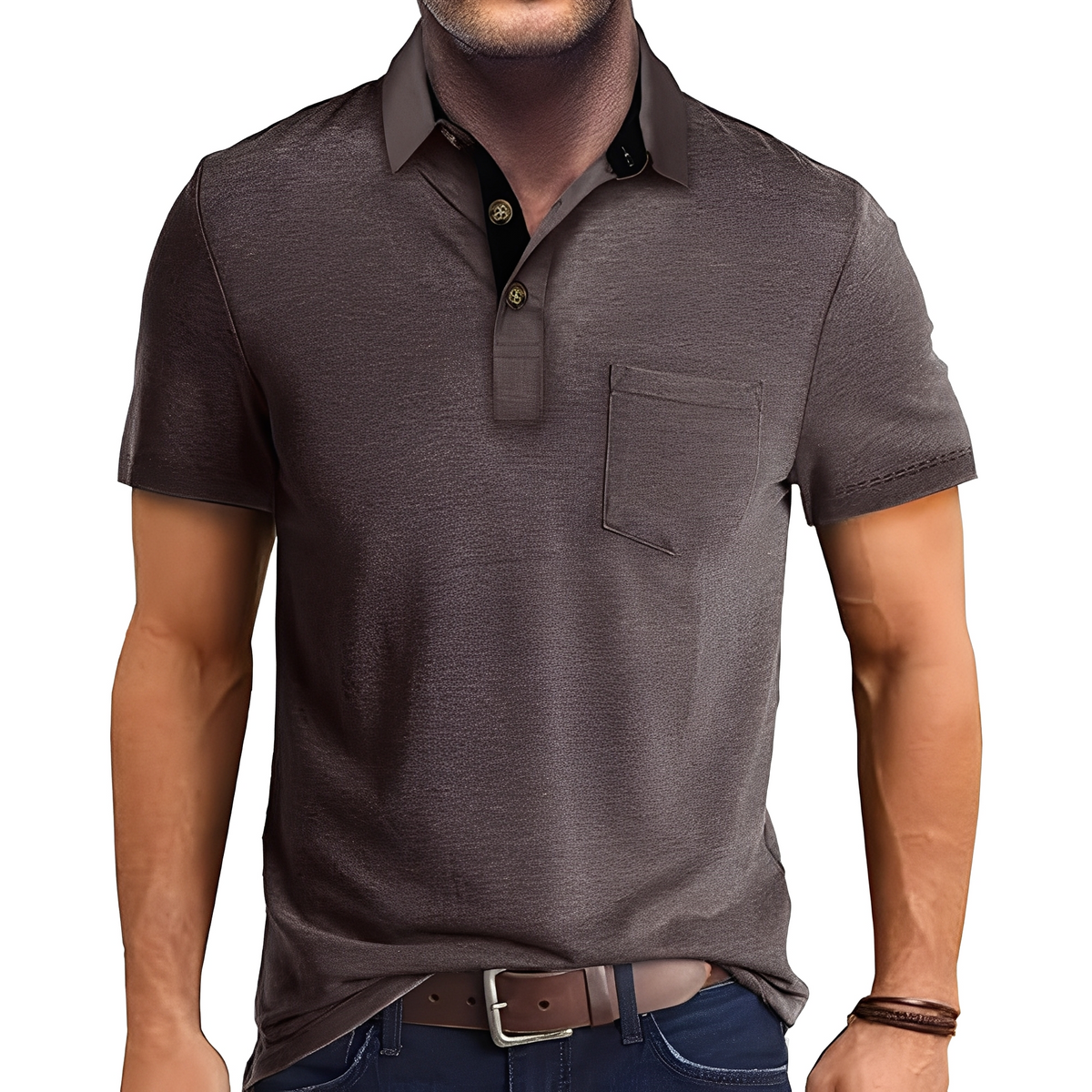 Abner - Polo con diseño clásico