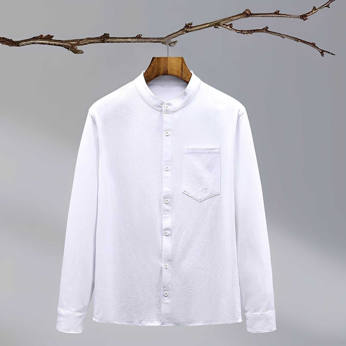 Maxwell - Camisa Cómoda de Manga Larga