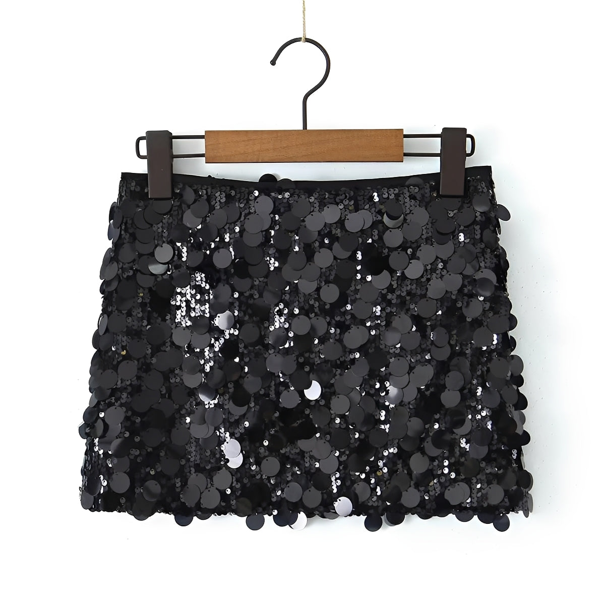 Abbey - Mini Falda Elegante con Lentejuelas